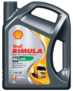 Engine oil SHELL Rimula R6 LME Plus 5W30 5L - Picture 1 of 3