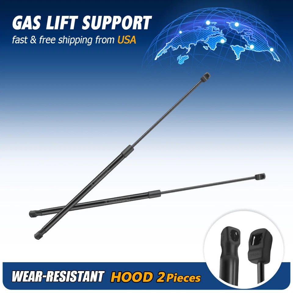 2x Amortiguadores de elevación del capó delantero para Cadillac SRX 2004 2005-2009 Foto 1 de 4