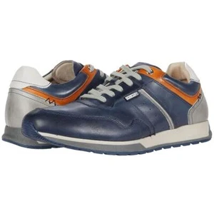 PIKOLINOS Mens Cambil M5N-6111C2 Sneaker EU 41 US 8 Blue Calfskin Leather NIB - Picture 1 of 15