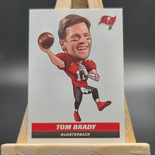 Tom Brady STICKER "Big Head" 2021 Panini NFL Sticker Card Collection #473