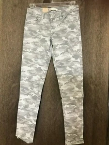New Levi's Strauss & Co. Jeans 710 Girls Super Skinny Denim Camouflage 14 12 - Picture 1 of 14