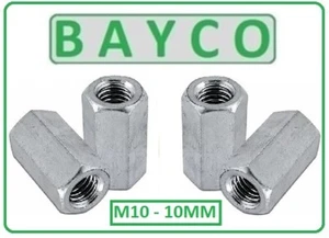 TUERCAS PROFUNDAS M10-10MM / CONECTORES / TUERCA DE TACHUELAS / CONECTOR DE ROSCA TOTAL BZP - Imagen 1 de 3