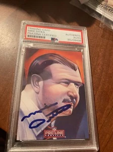 Mike Ditka Autographed 1992 Pro Line Portraits Card (PSA) - Picture 1 of 2