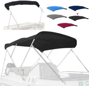 4 Bow Marine Grade Fade and Crack Resistant Bimini Top Cover, Heavy-Duty Waterp - Picture 1 of 7