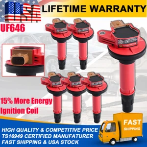 6PACK High Performance Ignition Coil for Ford Explorer F150 UF646 Ecoboost 3.5L - Foto 1 di 12