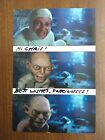 ANDY SERKIS HAND SIGNED AUTOGRAPH PHOTO CARD GOLLUM THE LORD OF THE RINGS ACTOR
