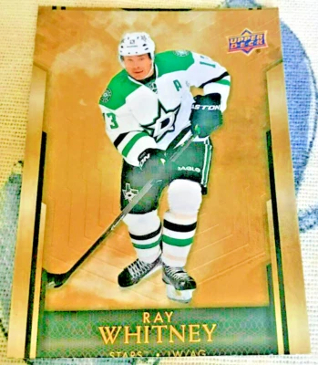 RAY WHITNEY #70 ERROR MISPRINT UD TIM HORTONS LEGENDS DALLAS STARS 2023 - Image 1 of 2