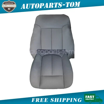 Cubierta de asiento inferior y superior gris para camioneta de trabajo Ford F250 F350 XL 2011-2016 Foto 1 de 4