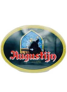 Augustijn Belgian Beer Brewery Enamel Sign 41cm x 29cm Brand New Ale Bar - Picture 1 of 7