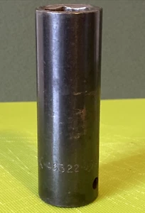 S-K Tools 46322 1/2" Drive Deep 6 Point Impact Socket 11/16" SAE USA SK Tools - Picture 1 of 7