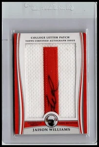 Parche automático Topps Bowman Draft College 2009 #LAP-JW Jaison Williams #'d/130 - Imagen 1 de 2