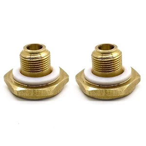 26-36 Holley Carb Carburetor POWER VALVE PLUG Reusable Gasket E85 Alcohol Gas - Picture 1 of 8