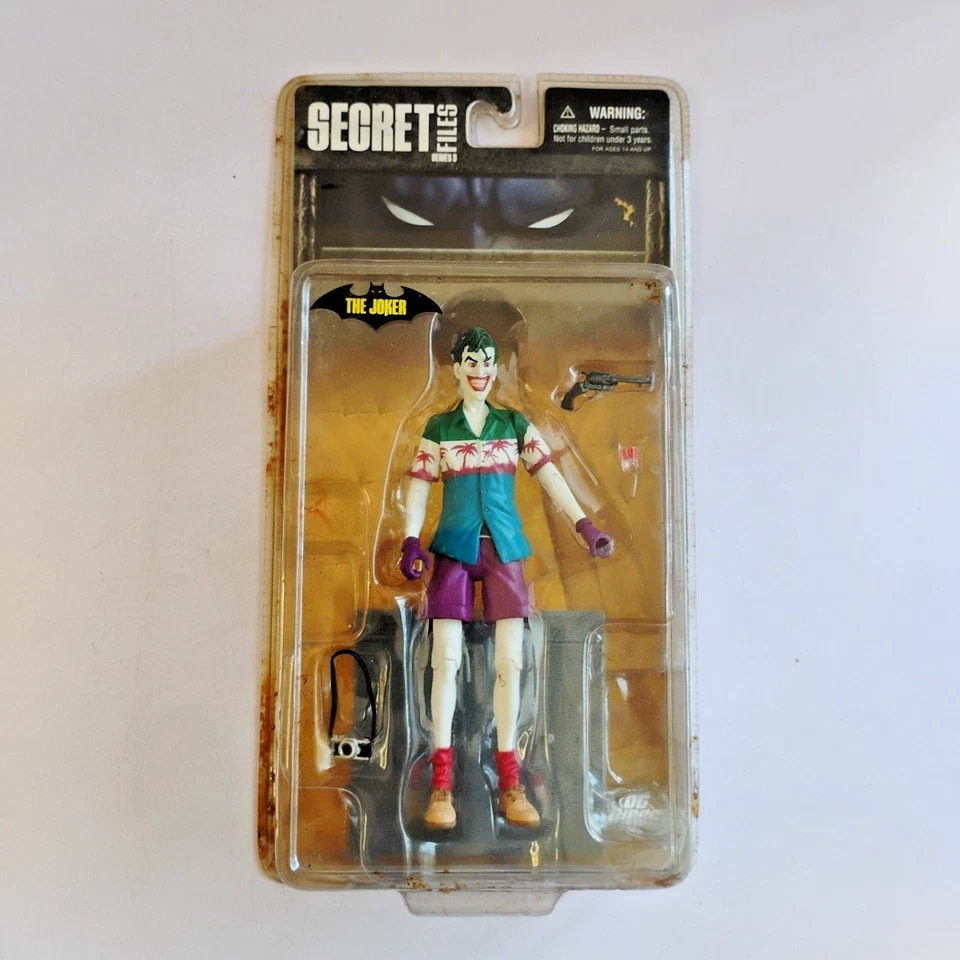 The Joker DC Direct Secret Files Series 3 Batman Rogues Gallery 2 Action Figure