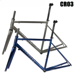700C Road Bicycle Frameset External Routing with Carbon Fiber Front Fork - Picture 1 of 30