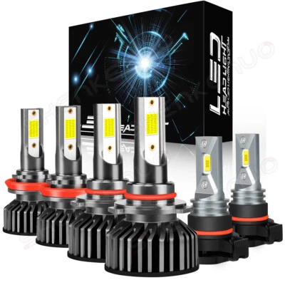 Para Para Chevrolet Colorado 2015 2016 2017 2018 2019 LED Faro + Luces Antiniebla Foto 1 de 4