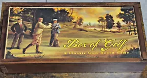 Bombay 2003 Box Of Golf, A Classic Golf Game, 2003 Wood Box Vintage - Bild 1 von 13