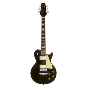 Aria Pro II Electric Guitar Aged Black - Picture 1 of 3