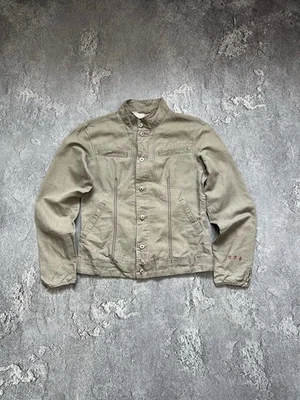 Marithe Francois Girbaud Womens Vintage Lightweight Linen Jacket Button Up Sz 44 - Image 1 of 4