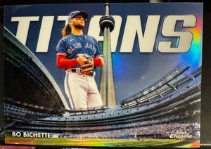 2023 Topps Chrome Baseball Bo Bichette Titans Refractor SP CT-7 - Picture 1 of 2