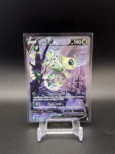 2021 Pokemon SWSH Fusion Strike Celebi V Alternate Full Art #245/264 - Bild 1 von 2