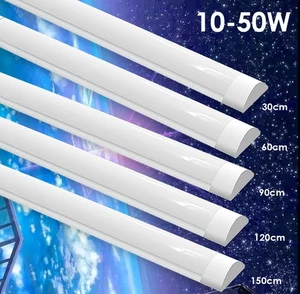 LED Röhre Wannenleuchte Deckenleuchte Feuchtraumlampe Werkstatt 60/90/120/150cm  - Bild 1 von 26