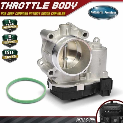 Corpo do acelerador para Jeep Compass Patriot Dodge Journey Avenger calibre Chrysler - Imagem 1 de 4