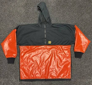 Guy Cotten Yukon Pullover Jacket XXL Orange BLACK Fishing Hooded - Picture 1 of 2