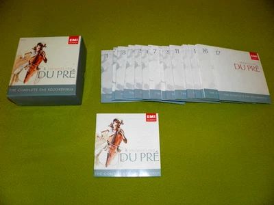 Jacqueline Du Pre (Cello) The Complete EMI Recordings IMPORT 17xCD Box Set EX/NM - Image 1 of 4