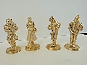 Wizard of Oz, set of 4, 24k gold-plated figurines, Carver E. Tripp 1989 - Picture 1 of 22