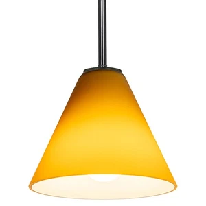 Access Lighting 28004-3R/AMB Martini 1 Light LED Pendant - 7"W - Bronze - Picture 1 of 9