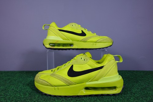 Scarpe Nike Air Max Flyknit Racer da uomo taglia 8 5 Volt nere DV2227 300 giallo fluo
