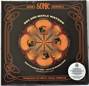 AUDIOPHILE OSF-V1 Half Speed DOC & MERLE WATSON "Never Same Way-Live" #2LP 45 SS - Picture 1 of 2