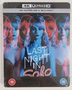 Last Night in Soho 4K UHD + Blu-ray Steelbook | Brand New & Sealed - Bild 1 von 2