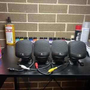 Logitech Z-640 Computer Speakers. Front Right, Front Left, Rear Left, Rear Right - Picture 1 of 9