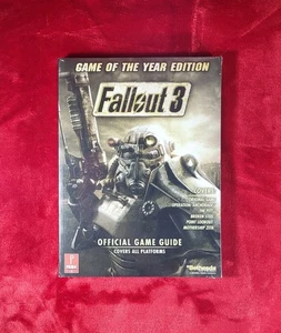 Fallout 3 Game of the Year Edition 2009 Prima Video Game Guide - New Sealed - Imagen 1 de 9