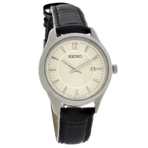 Seiko Essentials Women's Silver Dial Stainless Steel Quartz Watch SUR427 - Picture 1 of 2