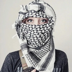 Taktischer Schal Militär Keffiyeh Arabisch Halstuch Hijab Herren Damen Wüste - Bild 1 von 26