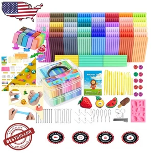 Ofenbacken Polymer Clay für Skulptur & Basteln - 51 Farben - Bild 1 von 10