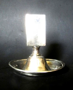 CENICERO DE PLATA ESTERLINA 1933 DE COLECCIÓN REGALO DEL PRODUCTOR DE HOLLYWOOD WALTER WANGER - Imagen 1 de 7