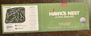 Hawk's Nest GC - Creston, OH - gebrauchte Scorekarte - OBSOLETE OHIO STATE COURSE - Bild 1 von 2