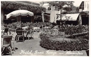 Egypt - ALEXANDRIA - Beau Rivage Hotel - REAL PHOTO - Picture 1 of 2