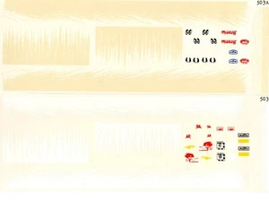 Fred Cady | No. 503A/B | Calcomanías en aerosol de sal y arena Bonneville de los años 90 1:25 - Imagen 1 de 1