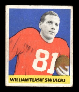 1948 Leaf #12A Bill Swiacki BL RC (Black letter name on front) VG -Actual Scan-
