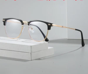 Quadratische Anti Blaulicht Kurzsichtigkeit Kurzsichtigbrille Herren Damen Vollrahmen Brille - Bild 1 von 30