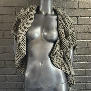 RYU Anthropologie Grey Knit Short Sleeve Cardigan Jacket - Picture 1 of 4