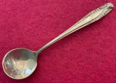 Cuchara de sal Wallace Stradivari de plata de ley sin monogramas Foto 1 de 4