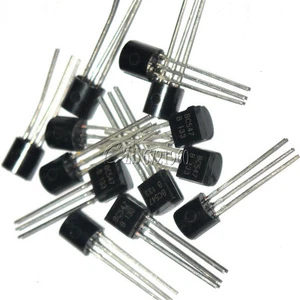 Transistor 100 piezas BC547 TO-92 NPN 45V 0,1A - Imagen 1 de 4