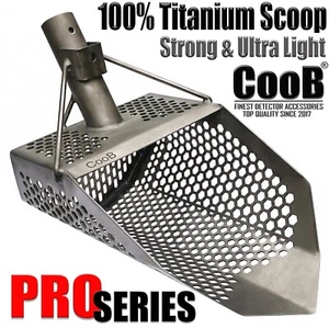 Titanium Sand Scoop for Metaldetecting Metal Detector Metaldetector Tool CooB - Picture 1 of 12