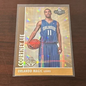 2008-09 Topps Co-Signers Rookie Bronze Hyper /50 Courtney Lee #121 Rookie RC - Picture 1 of 2