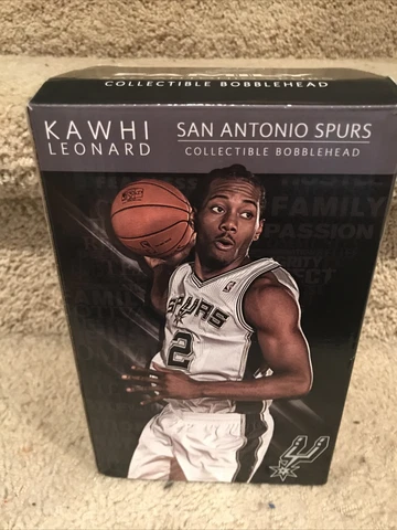 Kawhi Leonard San Antonio Spurs Collectible Bobblehead HEB Limited Edition SGA Cover